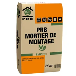Mortier de montage bas carbone prb