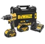 Perceuse à percussion sans fil DEWALT 18 V 4 Ah, 2 batteries
