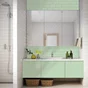 Testeur peinture meuble vert jade satin SYNTILOR Renov' cuisine et bain 0.075l