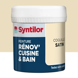 Testeur peinture meuble coquille satin SYNTILOR Renov' cuisine et bain 0.075l