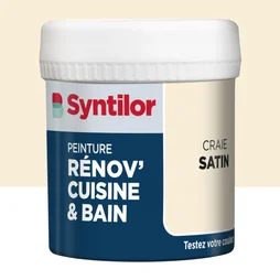 Testeur peinture meuble craie satin SYNTILOR Renov' cuisine et bain 0.075l