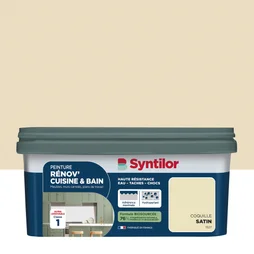 Peinture meuble coquille satin SYNTILOR Renov' cuisine et bain 2l