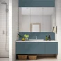 Peinture meuble bleu abysse mat SYNTILOR Renov' cuisine et bain 2l