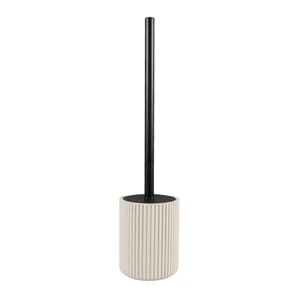 Pot balai wc à poser SENSEA Lyme beige