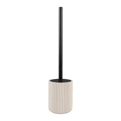 Pot balai wc à poser SENSEA Lyme beige