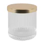 Pot coton SENSEA Gatsby transparent doré