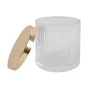 Pot coton SENSEA Gatsby transparent doré