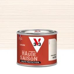 Lasure V33 Haute saison 8 ans cèdre blanc satiné 0.125 l