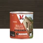 Lasure V33 Haute protection 8 ans noir charbon satiné 0.75 l