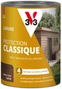 Lasure V33 Protection classique 4 ans chêne foncé satiné 0.75 l