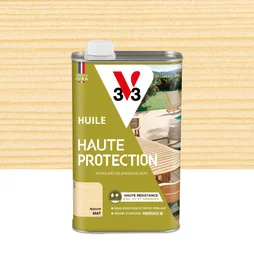 Huile pour bois extérieur V33 Haute protection naturel mat 1 l