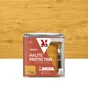Vernis pour bois extérieur V33 Haute protection chêne clair satiné 0.5 l