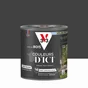 Peinture extérieure bois V33 Couleurs d'ici, anthracite ral 7016 velours  0.5l