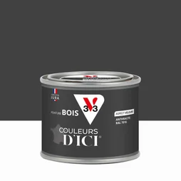Peinture extérieure bois V33 Couleurs d'ici, anthracite  velours  0.125l