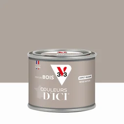 Peinture extérieure bois V33 Couleurs d'ici, beige nature velours 0.125l
