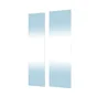 Verre porte coulissante 100 cm vs REMIX