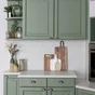 Peinture meuble, V33 Rénovation cuisine et bain, 2l, vert sauge satin