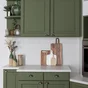 Peinture meuble, V33 Rénovation cuisine et bain, 0.075l, vert kaki mat