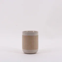 Gobelet de salle de bains Kara beige NORASIA