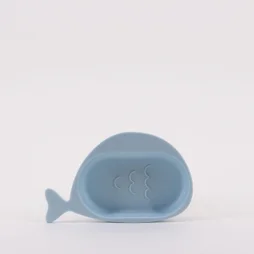 Porte savon Baleine bleu
