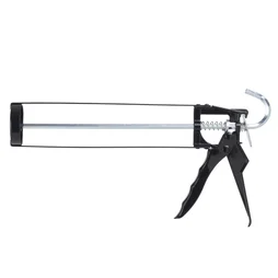 Pistolet à cartouche pour mastic et colle, acier noir