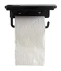 Dérouleur de papier toilette mural Basic à visser noir