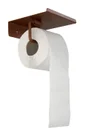 Dérouleur de papier toilette mural Basic à visser terracotta