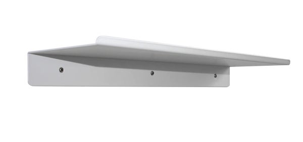 Etagère à visser Basic 45cm blanc