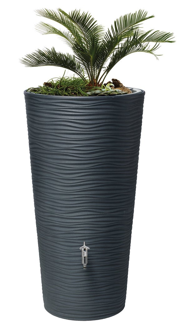 Récupérateur d'eau et pot Natura 2en1 210L GARANTIA
