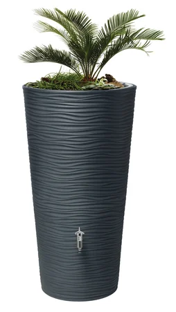Récupérateur d'eau et pot Natura 2en1 210L GARANTIA