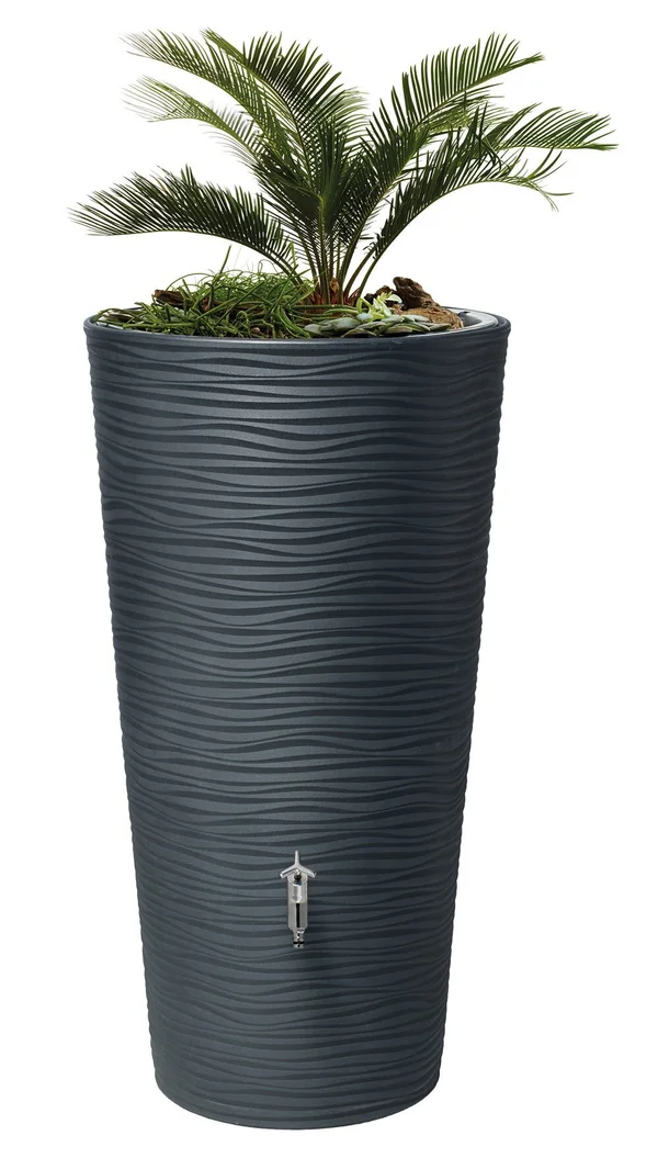 Récupérateur d'eau et pot Natura 2en1 210L GARANTIA