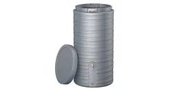 Récupérateur d'eau Nordic 300L + couvercle gris clair GARANTIA
