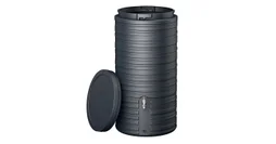 Récupérateur d'eau Nordic 300L + couvercle gris graphite GARANTIA