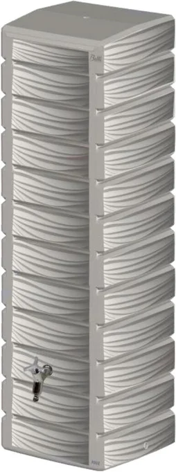 Récupérateur d'eau BELLI rectangulaire grège, 300 l
