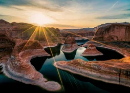 Toile imprimée Canyon Utah, CEANOTHE 100 x 140 cm