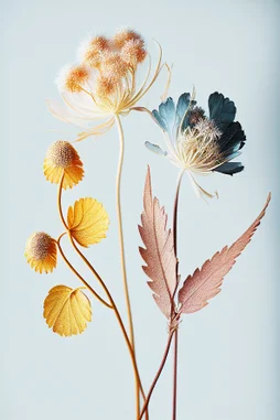 Toile imprimée Fleur 2, CEANOTHE 30 x 45 cm
