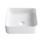 Lavabo à poser porcelaine l.36 x P.36 cm