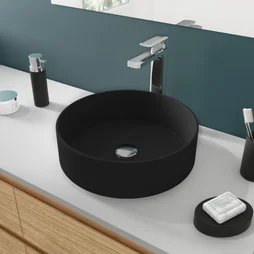 Lavabo à poser porcelaine l.37 x P.37 cm