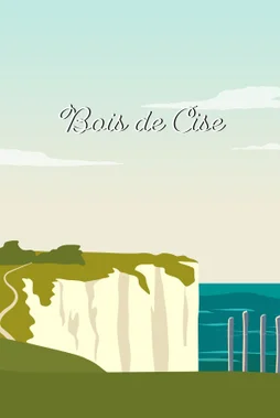 Toile imprimée Bois de Cise, CEANOTHE l.97 x H.65 cm