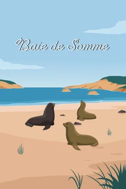 Toile imprimée Baie de Somme, CEANOTHE l.97 x H.65 cm