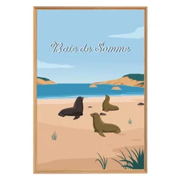 Image encadrée Baie de Somme, CEANOTHE l.65 x H.97 cm