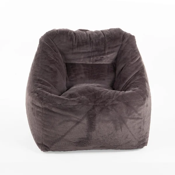 Fauteuil Marco fausse fourrure 70 x 60 h.75 gris
