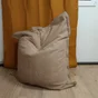 Maxi coussin fausse fourrure 110 x 130 cm peanuts