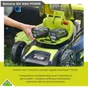 Tondeuse sur batterie RYOBI , 36 V, l. 46 cm, 5aH