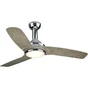 Ventilateur de plafond avec éclairage Gandia INSPIRE, gris, 15 W