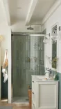 Carrelage mural vert d'eau brillant l.7.5 x L.30 cm Bakerstreet, 1m2