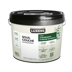 Sous-couche universelle (tous supports) Biosourcee LUXENS, 10 L, blanc