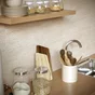 Carrelage mural effet pierre beige 3d mat l.20 x L.50 cm Lithos, 1,6m2