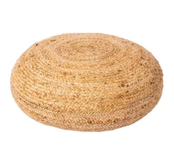 Pouf jute, naturel 60 x 15 cm
