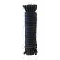 Cordepolyseter/polypropylène torsadée noire diamètre 8mm x l10m, STANDERS
